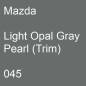 Preview: Mazda, Light Opal Gray Pearl (Trim), 045.